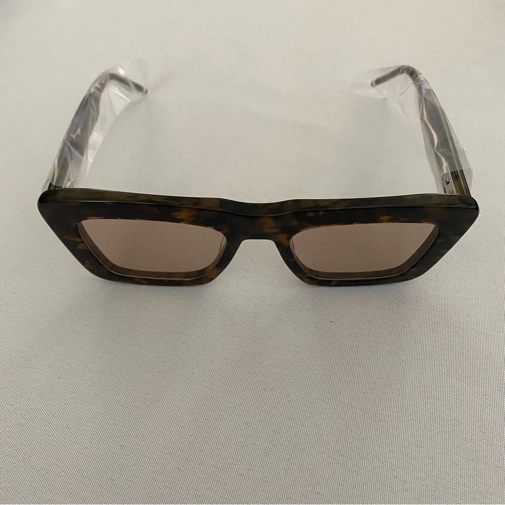 Thom Browne Womens Sunglasses 52mm Square 100% UV Protection Tortoise Luxury NWT